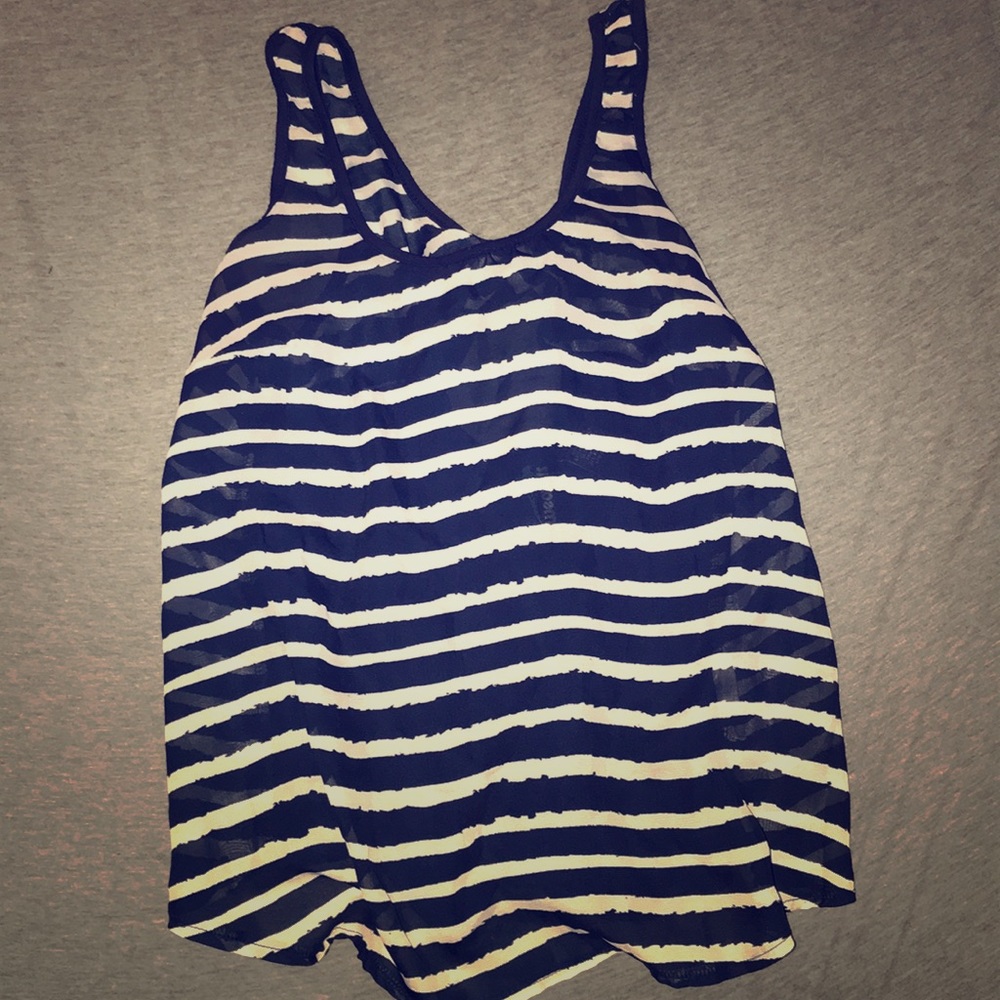 Navy blue tank!